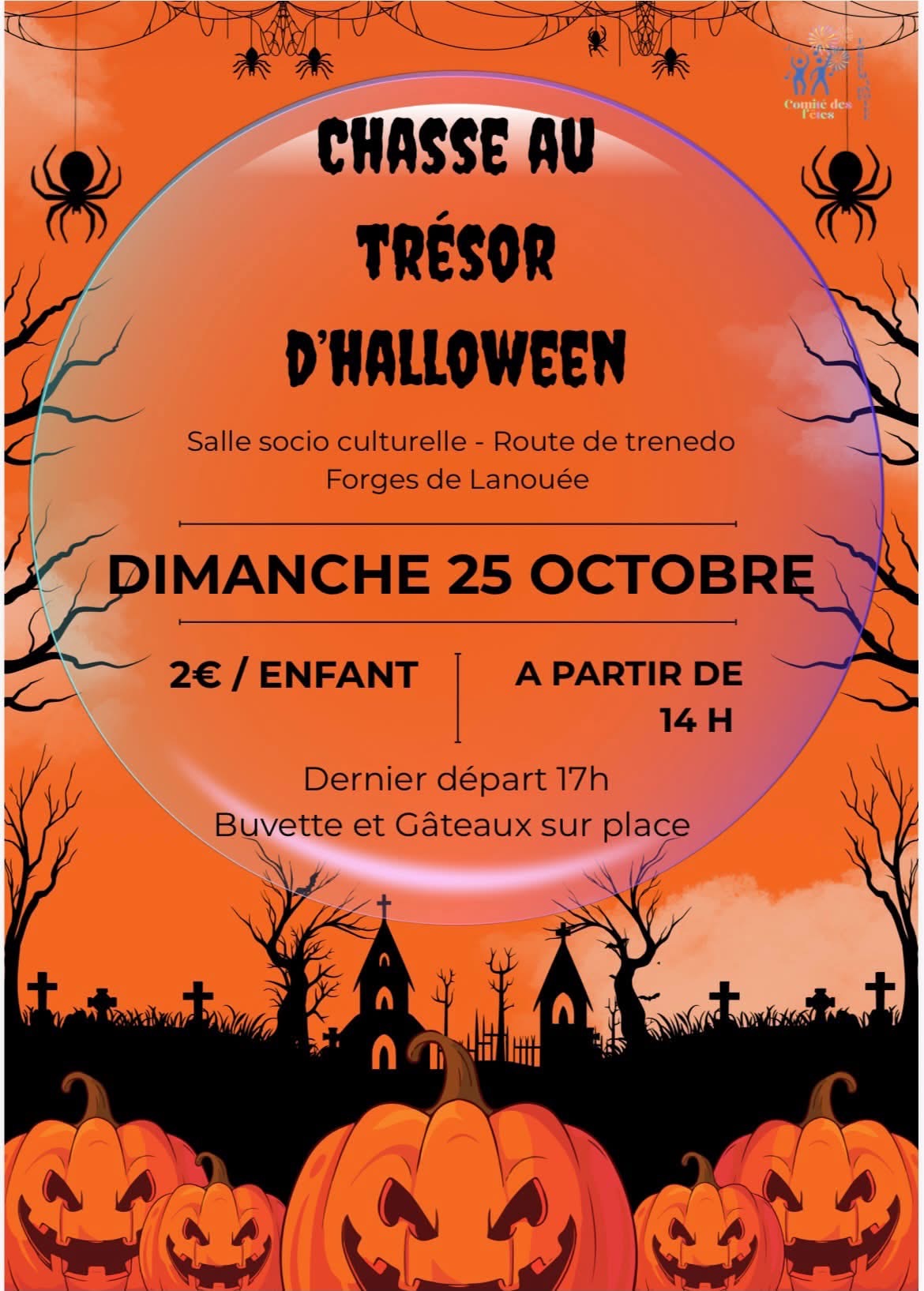 Chasse au trésor d’Halloween