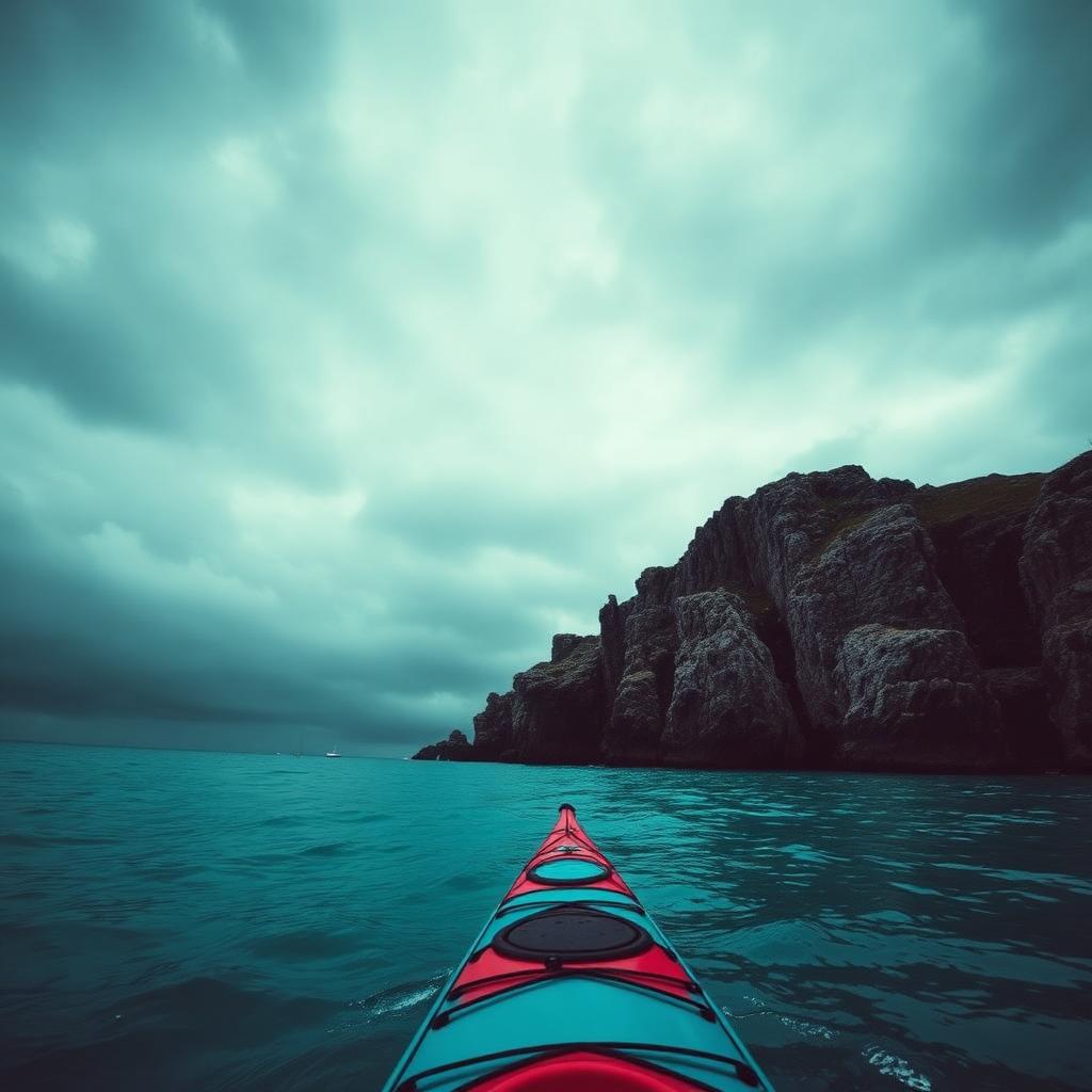Kayak dans le Golfe du Morbihan